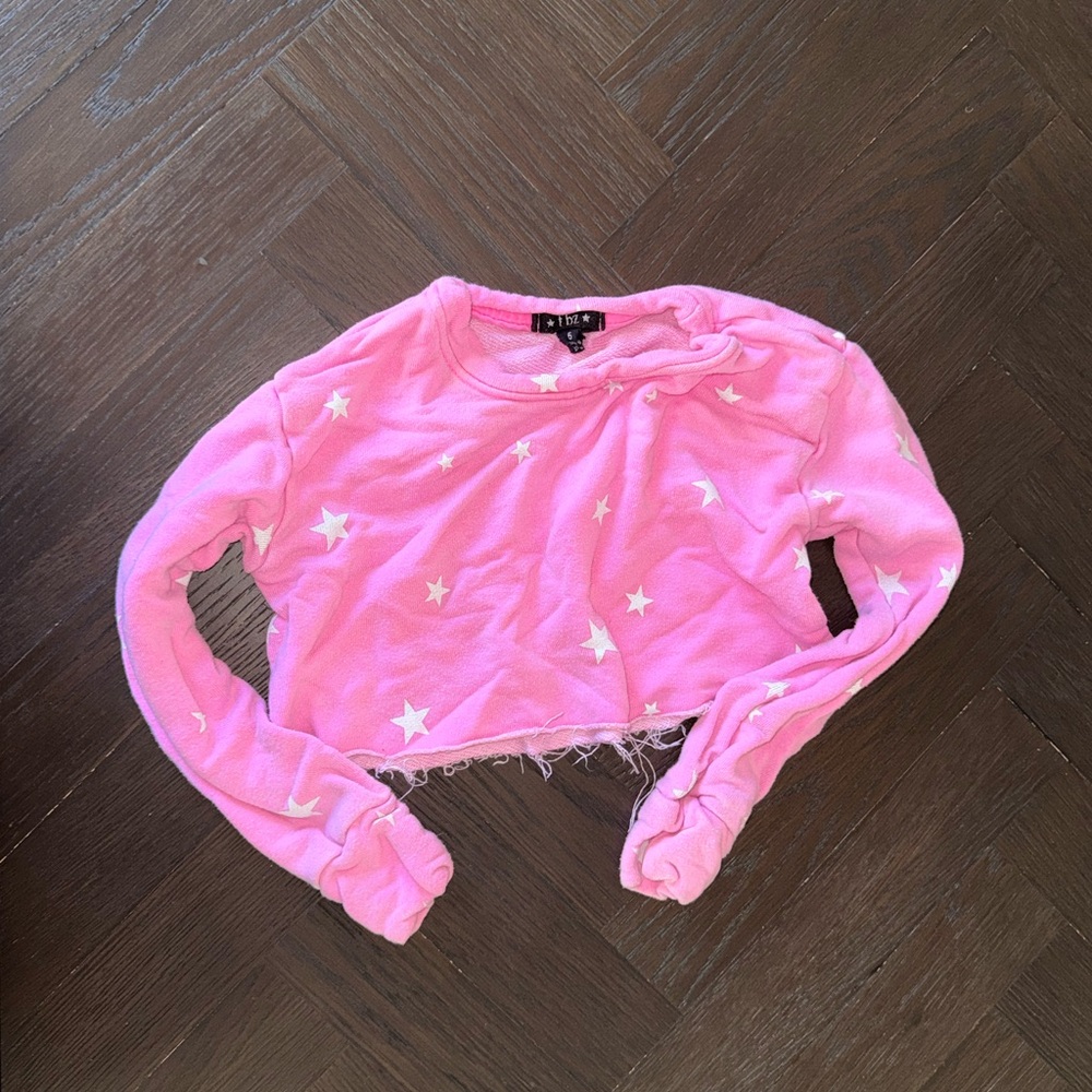 Pink Star Long Sleeve Tee